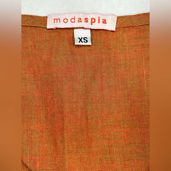 Modaspia Fiji Dress Orange XS - Picture 8 of 8